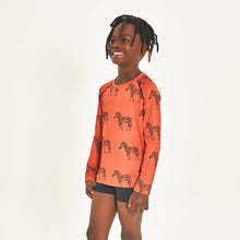 Charger l'image dans la galerie, Image 02: Uv Line T-Shirt Longsleeve Acqua Zebra Inf Upf50+