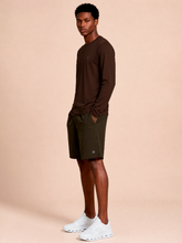 Charger l'image dans la galerie, Image 03: Uv Line T-Shirt Longsleeve New Fit Textura Masc Brown Upf50+