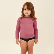 Charger l'image dans la galerie, Model Front: Uv Line T-Shirt Longsleeve Baby Malva Upf50+