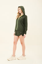 Charger l'image dans la galerie, Image 03: Uv Line Fitness Robes Bag-Foldable Windbreaker Jacket Verde Militar