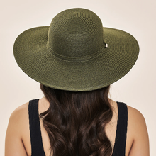 Charger l'image dans la galerie, Model Back: Uv Line Chapeau Souple/Capeline Hat Jurere Imp Fem Green Militar Upf50+

