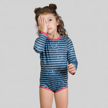 Charger l'image dans la galerie, Image 10: Uv Line Maillot De Bain Bébé Macaquinho Baby Listras Upf50+
