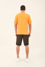 Charger l'image dans la galerie, Model Back: Uv Line T-Shirt Pour Homme T-Shirt Uvpro Masc Orange Upf50+
