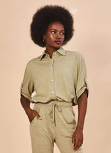 Charger l'image dans la galerie, Gallery: Uv Line Chemise Shirt Copa Sand Upf50+
