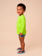Charger l'image dans la galerie, Image 02: Uv Line T-Shirt Longsleeve Baby Yellow Fluor Upf50+
