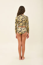 Charger l'image dans la galerie, Model Back: Uv Line Une Pièce Fille Girl Bikini Hot Pant Jaguar Upf50+
