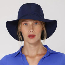 Charger l'image dans la galerie, Gallery: Uv Line Chapeau Souple/Capeline San Remo Marinho Offwhite Upf50+
