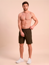 Charger l'image dans la galerie, Image 05: Uv Line Bermuda / Short Pour Homme Shorts New Fit Masc Brown Upf50+
