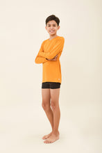 Charger l'image dans la galerie, Image 03: Uv Line T-Shirt Longsleeve Uvpro Kids Orange Upf50+
