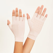 Charger l'image dans la galerie, Image 02: Uv Line Gants Short Gloves Anti-Aging Uni Nude Upf50+
