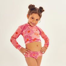 Charger l'image dans la galerie, Model Front: Uv Line Deux Pièces Fille Bikini Girl Solar Rose
