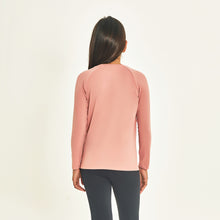 Charger l'image dans la galerie, Model Back: Uv Line T-Shirt Longsleeve Uprpo Inf Rose Upf50+
