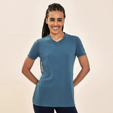 Charger l'image dans la galerie, Model Front: Uv Line Fitness Haut T-Shirt Sport Fit Aco Upf50+

