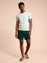 Charger l'image dans la galerie, Model Front: Uv Line T-Shirt Pour Homme T-Shirt Uvpro Masc Light Green Upf50+
