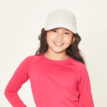 Charger l'image dans la galerie, Model Front: Uv Line Casquette Cap Teens Colors Inf Sand Upf50+
