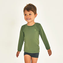 Charger l&#39;image dans la galerie, Longsleeve Baby Verde Militar UPF50+
