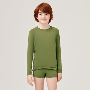 Longsleeve Uvrpo Inf Verde Militar UPF50+