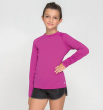 Charger l&#39;image dans la galerie, Image 02: Uv Line T-Shirt Kids Fpu50+ Uvpro Long Sleeve T-Shirt Pink Uv
