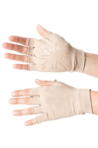 Image 02: Uv Line Gants Luva Curta Uni Bege