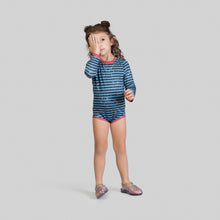 Charger l&#39;image dans la galerie, Image 09: Uv Line Maillot De Bain Bébé Macaquinho Baby Listras Upf50+
