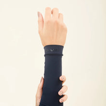 Charger l&#39;image dans la galerie, Image 05: Uv Line Gants Sun-Protection Sleeve Navy Upf50+
