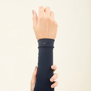 Image 05: Uv Line Gants Sun-Protection Sleeve Navy Upf50+