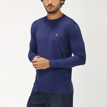 Charger l&#39;image dans la galerie, Image 02: Uv Line T-Shirt Uvpro Br Ml Marinho Msc
