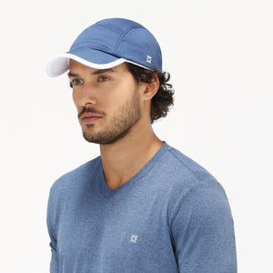 Cap Athletic Dry Marinho/Branco UPF50+